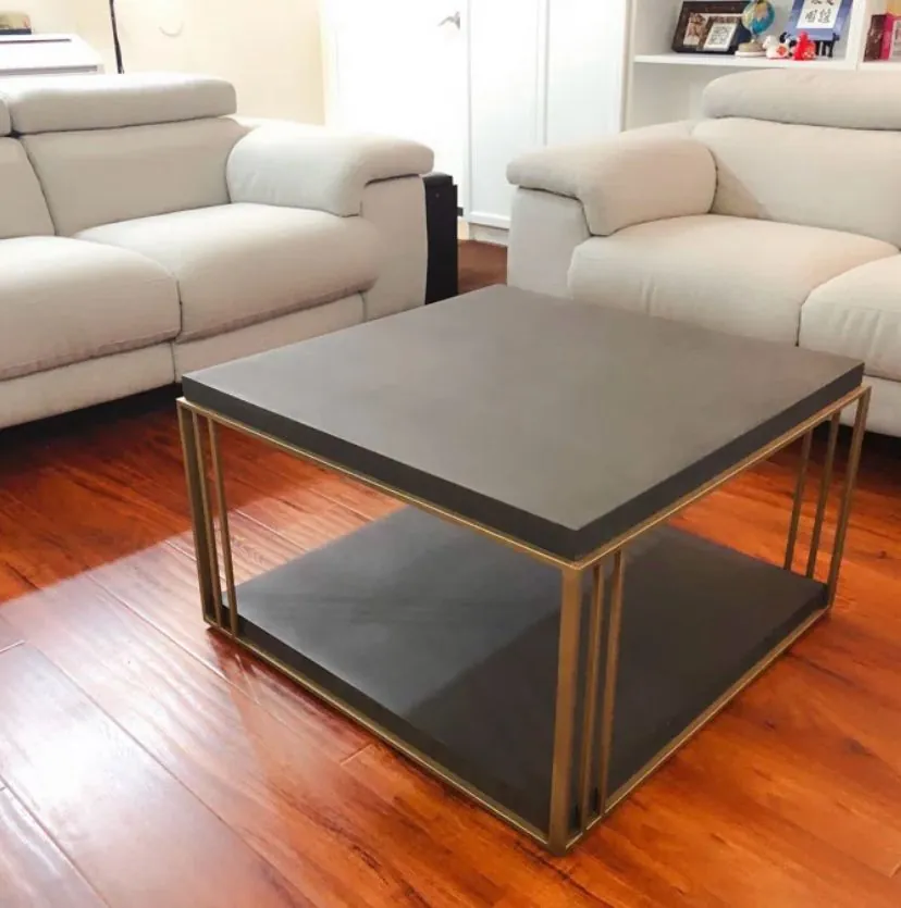 Mesa de centro negra